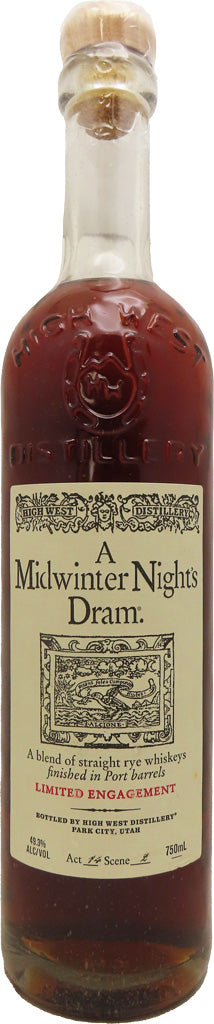 High West A Midwinter Nights Dram Act14 750ml-0