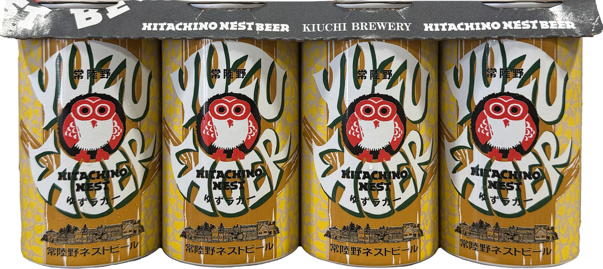Hitachino Yuzu Lager 4pk Cans-0