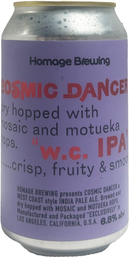 Homage Brewing Cosmic Dancer IPA 12oz Can-0
