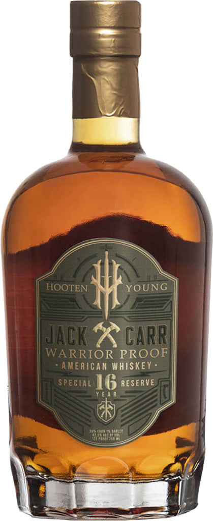 Hooten Young American Whiskey Jack Carr Warrior 16 Year Old 750ml
