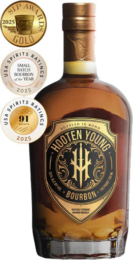 Hooten Young Bottled in Bond Bourbon Whiskey 750ml-0