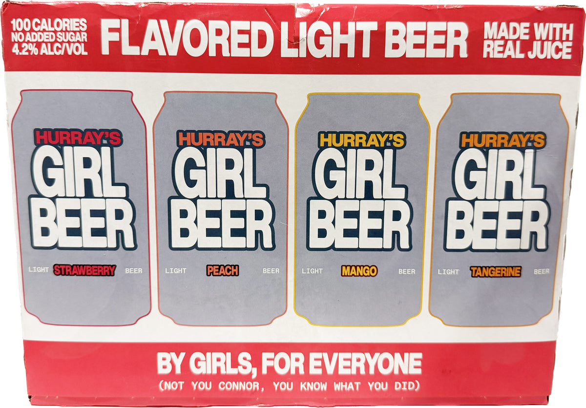Hurray's Girl Beer Red Variety 12pk Can-0