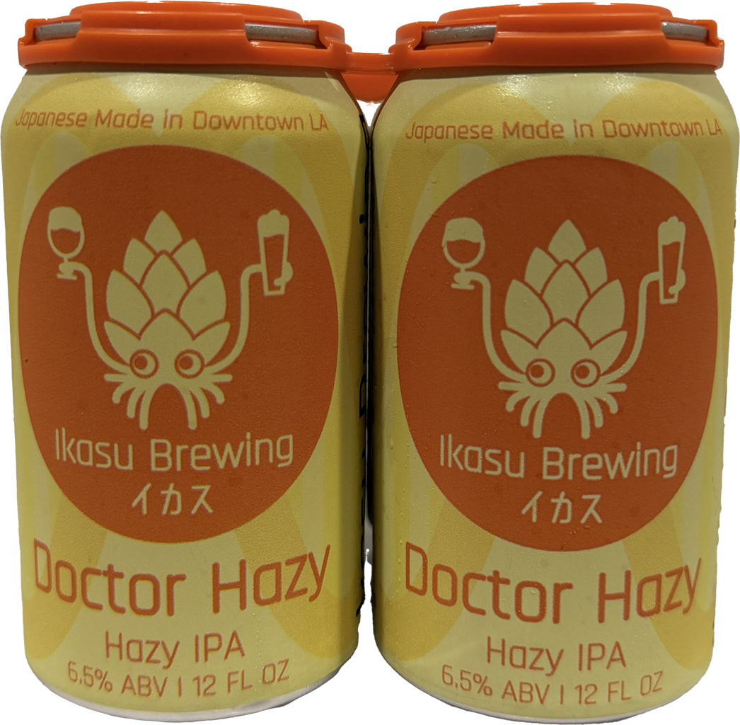 Ikasu Brewing Doctor Hazy Hazy IPA 4pk Can-0