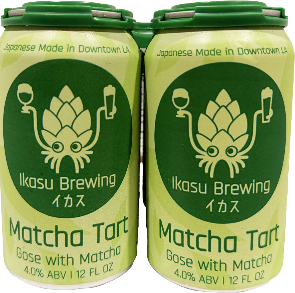 Ikasu Brewing Matcha Tart Gose 4pk Can-0