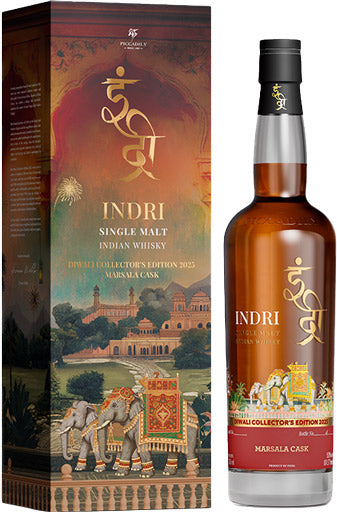 Indri Diwali Collector's Edition 2025 Indian Whisky 750ml-0