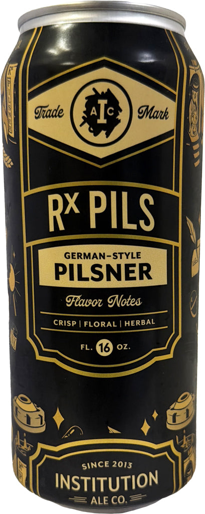 Institution RX Pilsner 16oz Can-0