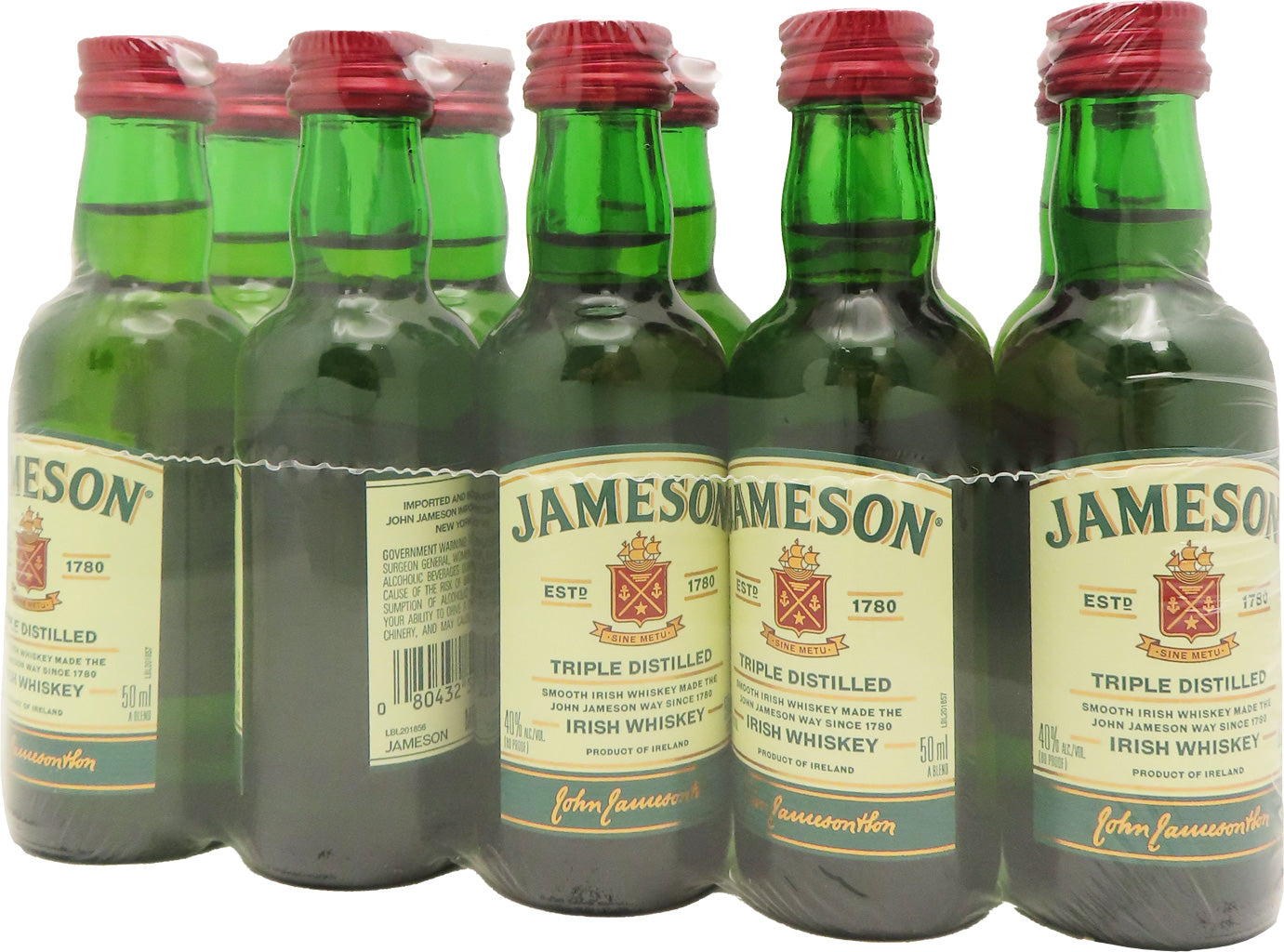 Jameson Irish Whiskey 50ml 10pk-0