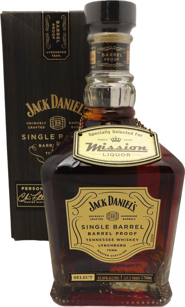 Jack Daniel's "Mission Exclusive" Single Barrel Barrel Proof Tennessee Whiskey 750ml-0