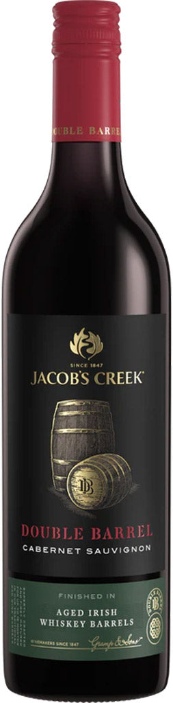 Jacob's Creek Double Barrel Cabernet Sauvignon 750ml 
Aged in Irish Whiskey Barrels-0