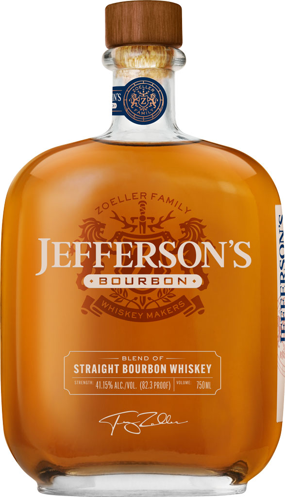 Jefferson's Blend of Straight Bourbon Whiskey 750ml-0