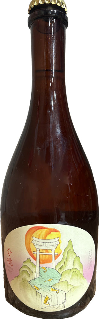 Jester King Fen Tao Barrel Age Sour w/ Peaches 500ml Btl-0