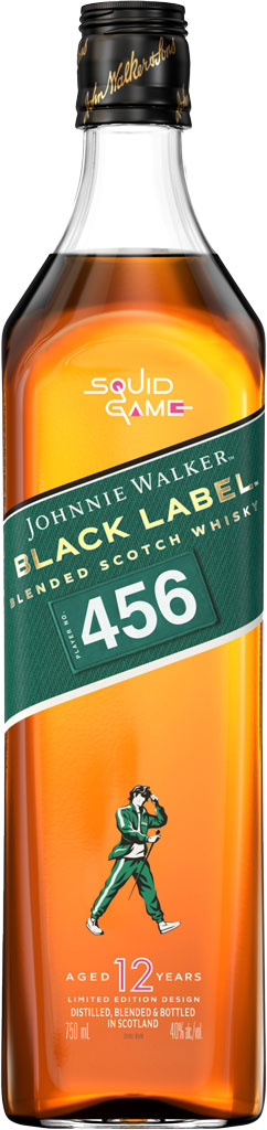 Johnnie Walker Black Label Squid Game Edition Blended Scotch Whisky 750ml-0