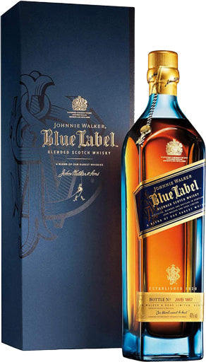 Johnnie Walker Blue Label Blended Scotch Whisky 750ml-0