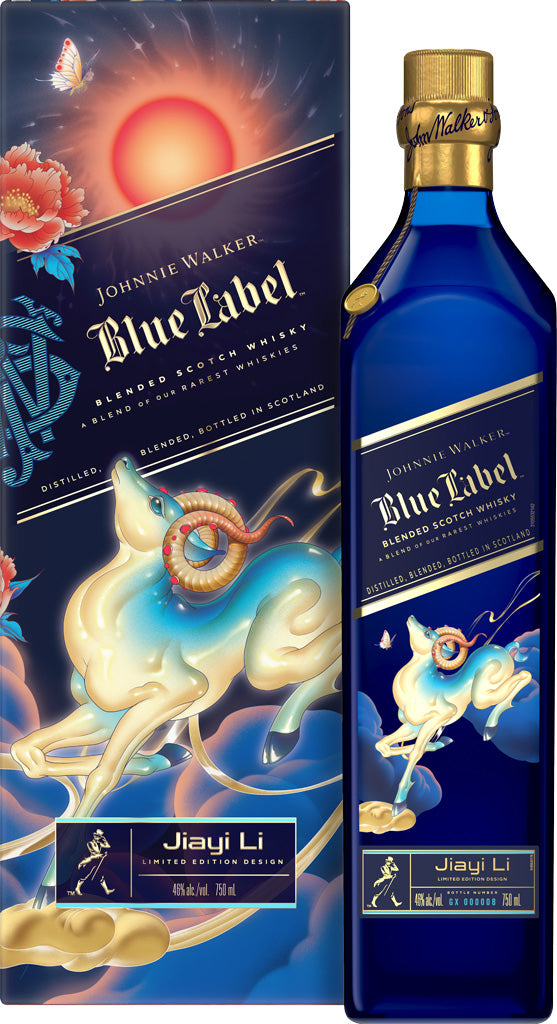 Johnnie Walker Blue Label Jiayi Li Goat Edition Blended Scotch Whisky 750ml-0