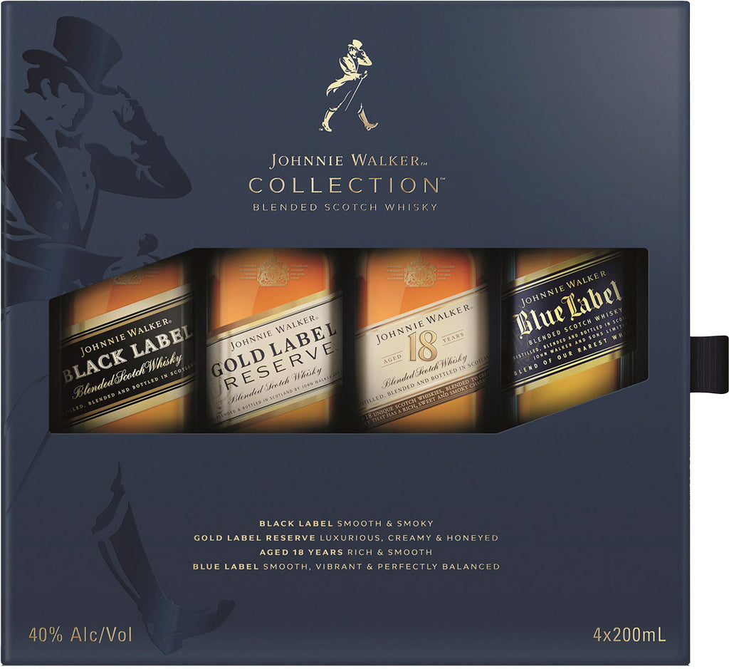 Johnnie Walker Collection Set 4x200ml – Mission Liquor