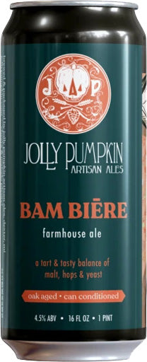 Jolly Pumpkin Ales Bam Biere Farmhoouse Ale 16oz Can