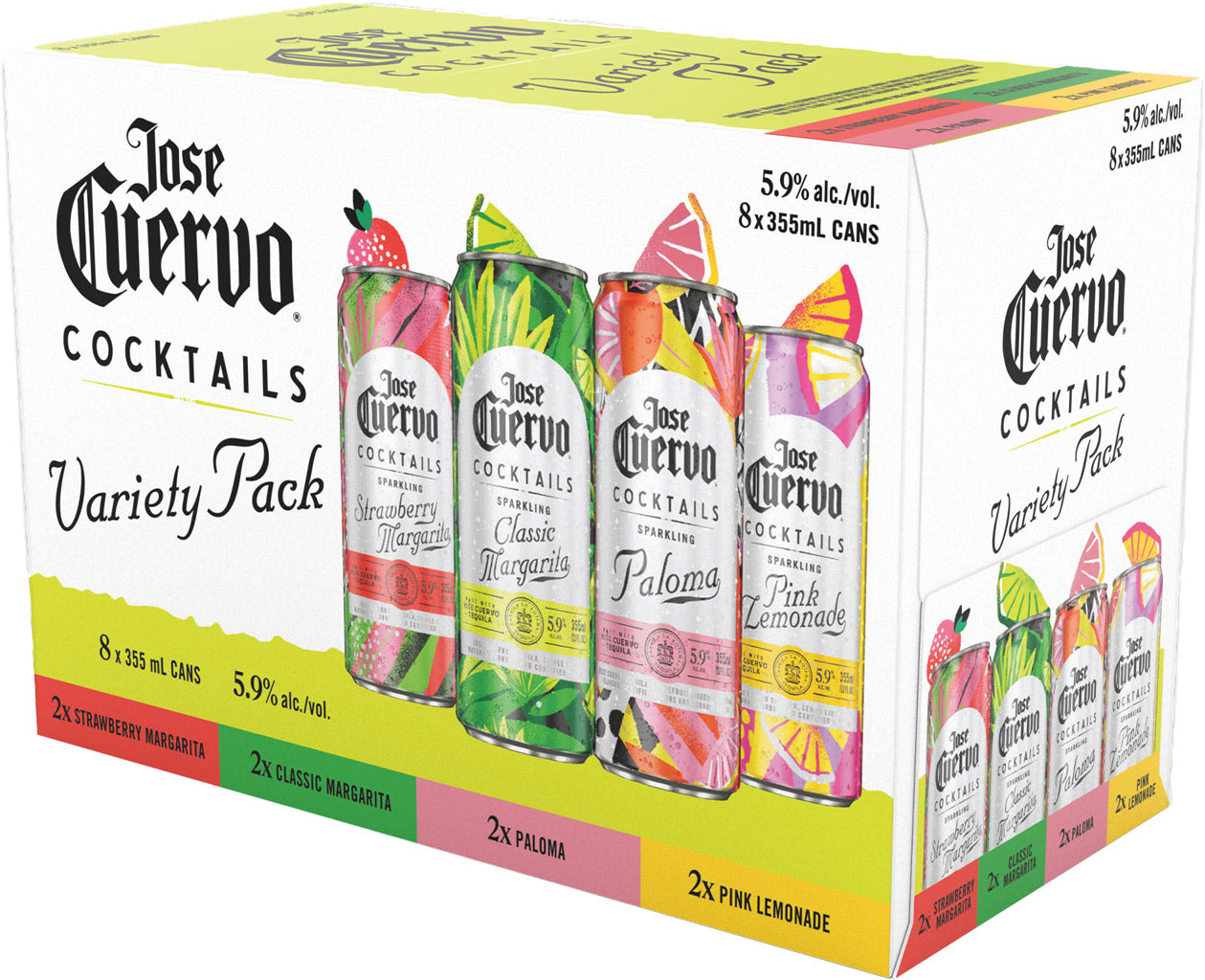 Jose Cuervo Sparkling Margarita Variety 8pk-0