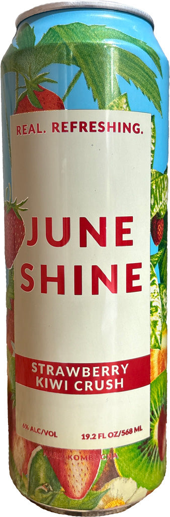 June Shine Strawberry Kiwi Hard Kombucha 19.2oz Can-0