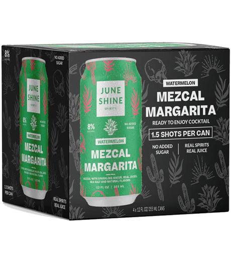 June Shine Watermelon Mezcal Margarita 6pk Cans