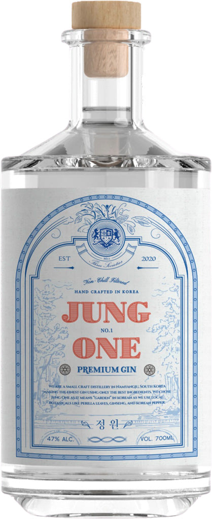 Jung One Single Malt South Korean Gin 700ml-0