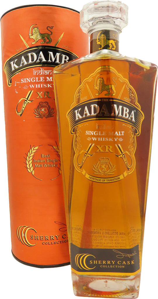 Kadamba Sherry Cask Collection Indian Single Malt Whisky 750ml-0