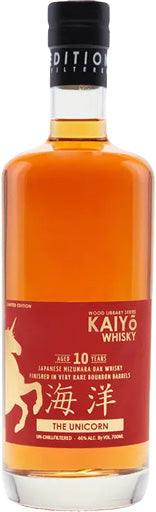 Kaiyo The Unicorn Wood Library Series 10 Year Old Whisky 700ml