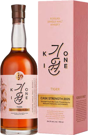 Ki One Tiger Cask Strength Korean Single Malt Whisky 2025 700ml-0