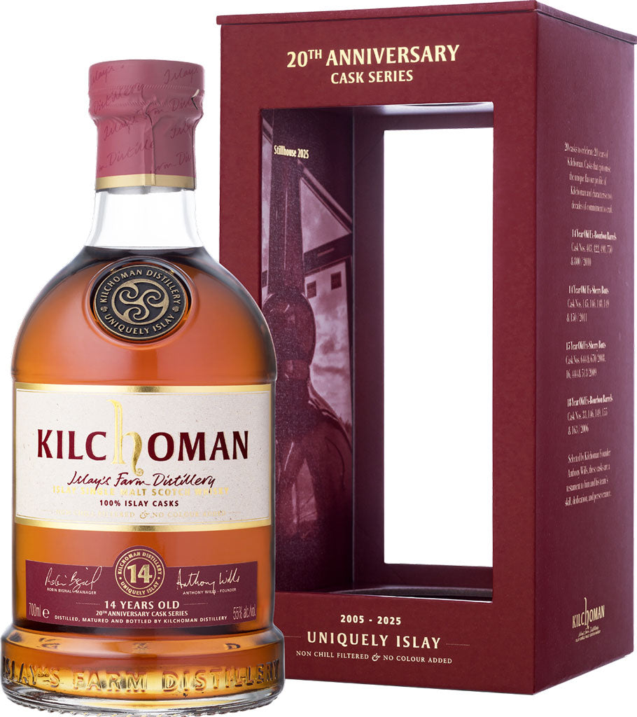 Kilchoman 20th Anniversary Cask Series Ex-Sherry Butts 14 Year Old 700ml-0