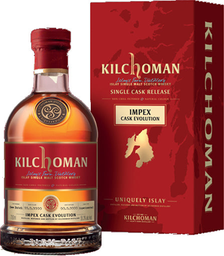 Kilchoman ImpEx Cask Evolution Sherry Cask Finish Single Malt Whiskey 10 Year Old 700ml-0