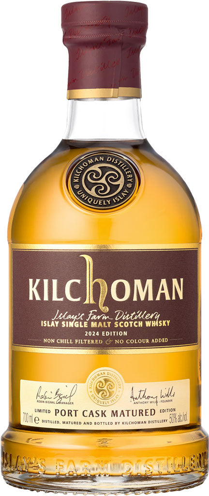 Kilchoman Port Cask Matured 700ml – Mission Liquor