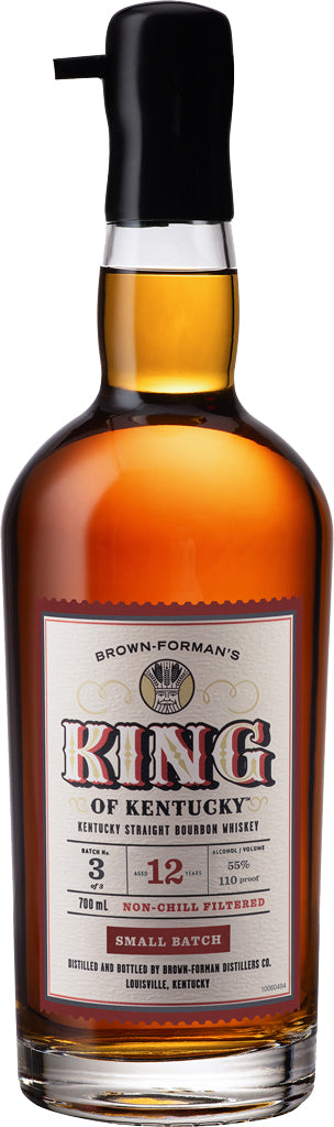 King of Kentucky Small Batch Straight Bourbon Whiskey Batch No.3 12 Year Old 700ml-0