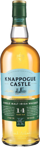 Knappogue Castle Irish Single Malt 14 Year Old Twin Wood 700ml-0