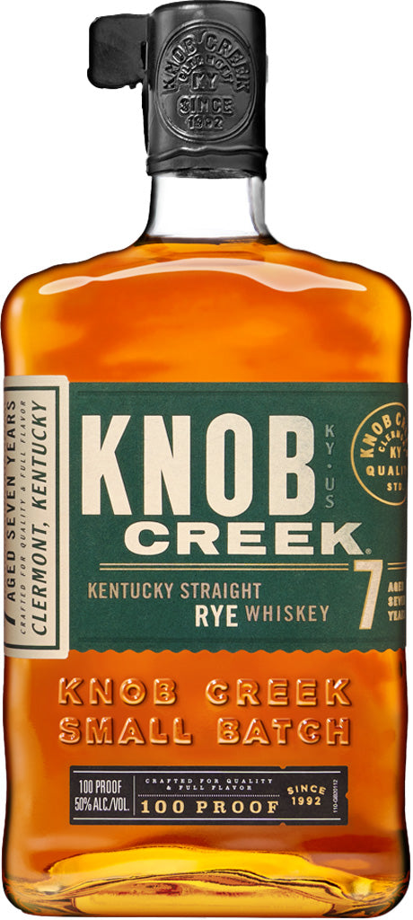 Knob Creek Small Batch Kentucky Rye 7 Year Old 100 Proof 1.75L-0