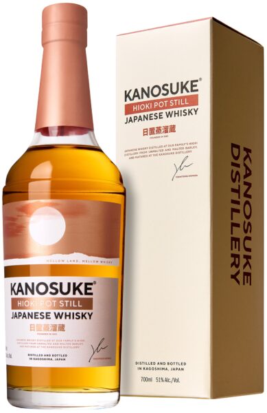 嘉之助KANOSUKE HIOKI POT STILL 700ml新品未開封 Kanosuke Hioki Pot Still Single Malt Japanese Whisky 700ml