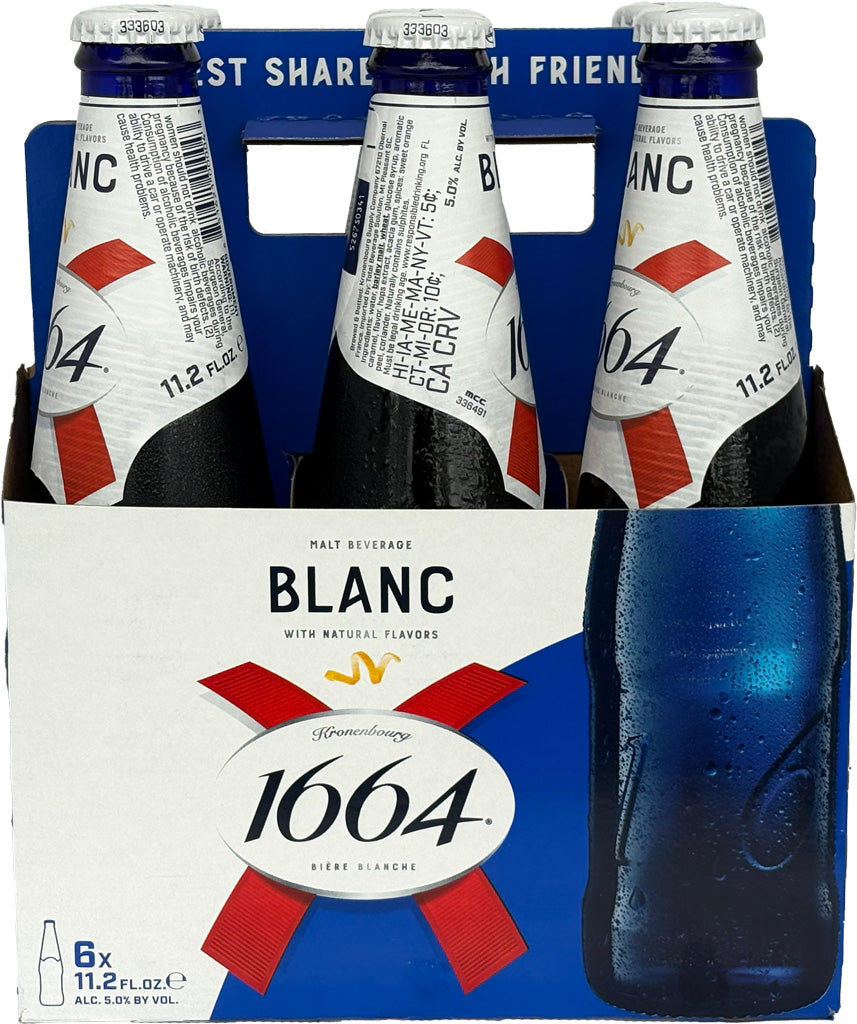 Kronenbourg 1664 Blanc 6pk Btls-0