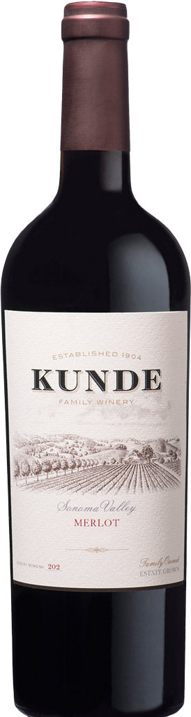 Kunde Family Estate Merlot Sonoma County 2023 750ml-0