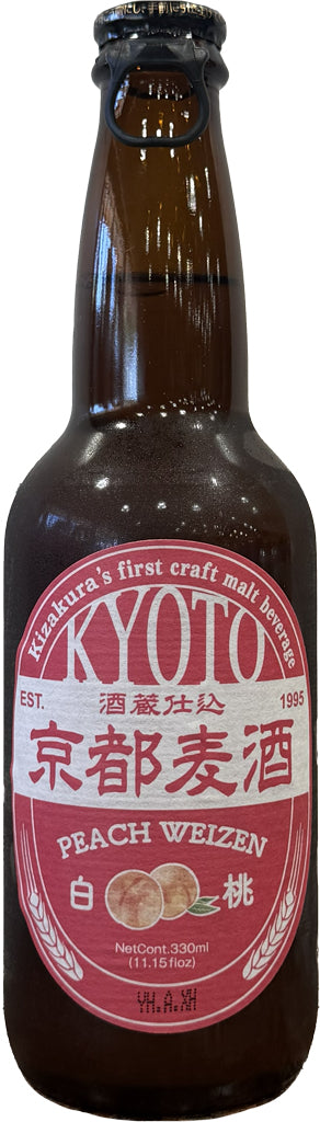 Kyoto Peach Weizen Ale 11.15oz Btl-0