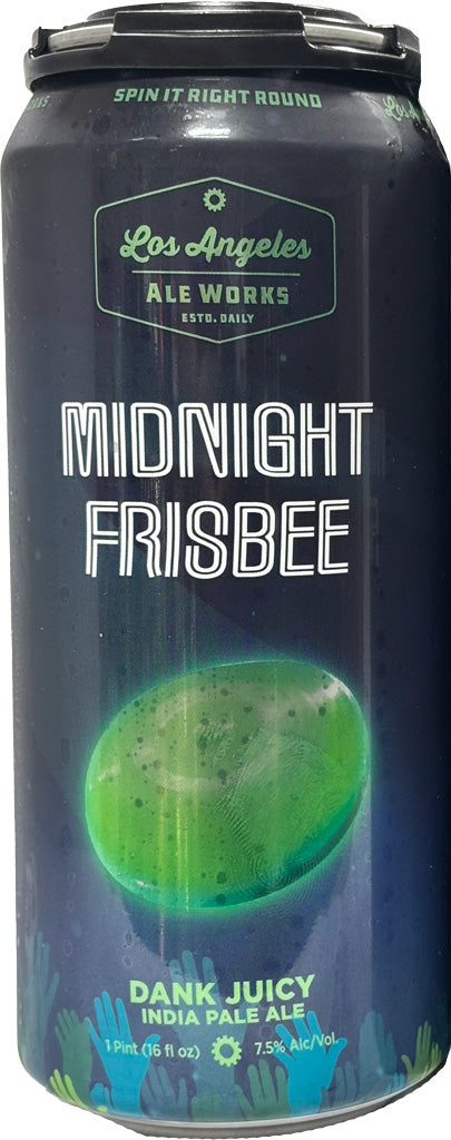 LA Ale Works Midnight Frisbee Juicy IPA 16oz Can-0