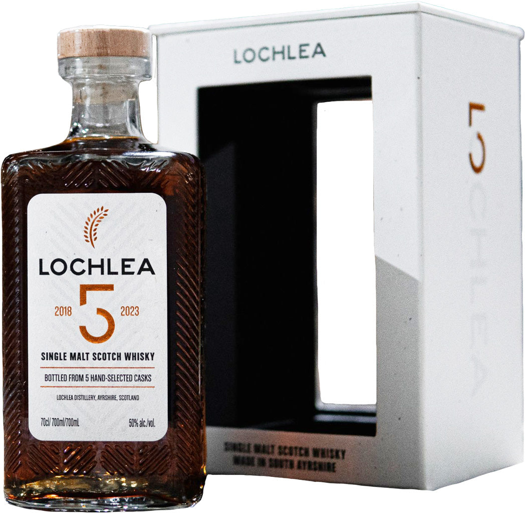 Lochlea 5 Year Old Single Malt Scotch Whisky 700ml-0