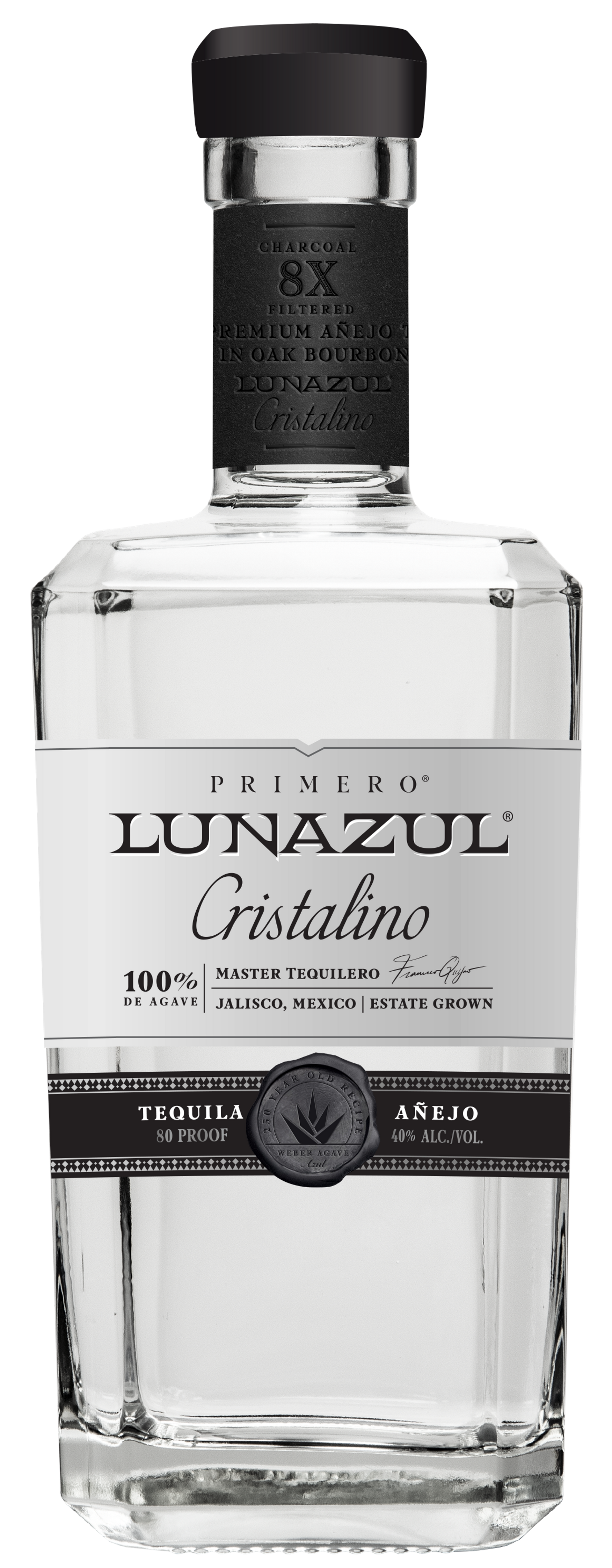 Lunazul Tequila Anejo Cristalino 750ml-0
