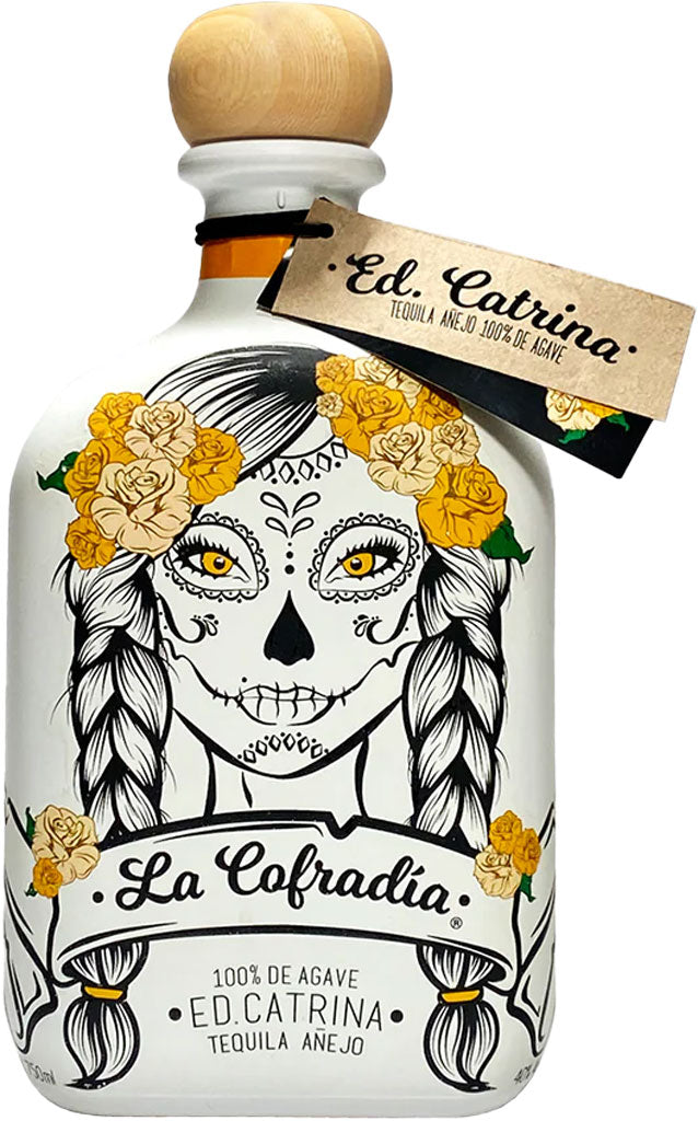 La Cofradia Ed Catrina Tequila Anejo 750ml-0