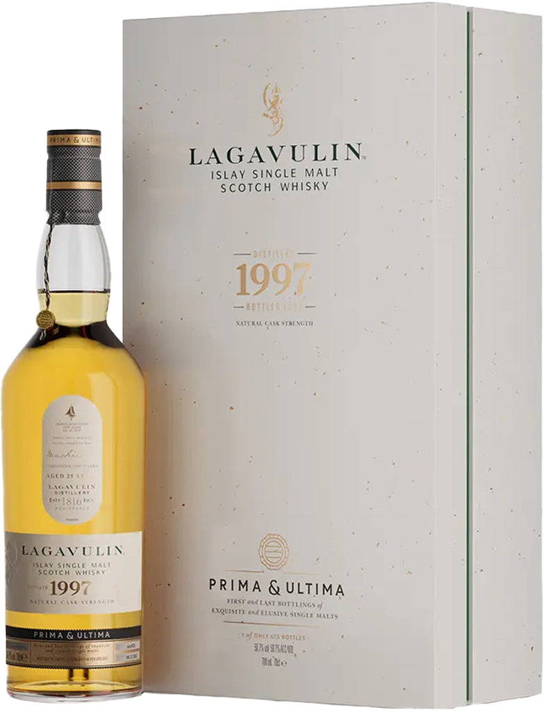 Lagavulin Prima & Ultima 25 Year Old 1997 Single Malt Whisky 700ml-0