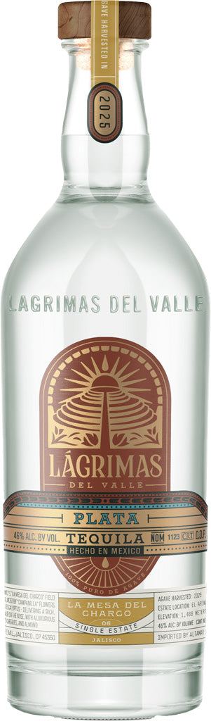 Lagrimas Del Charco Tequila Plata 750ml-0