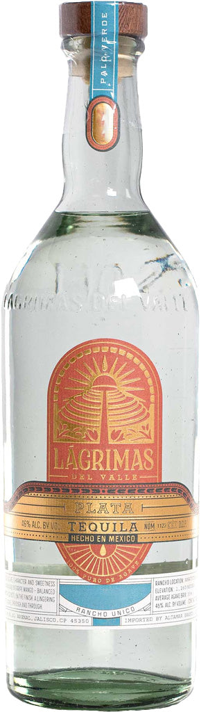 Lagrimas La Loma Tequila Plata 750ml-0