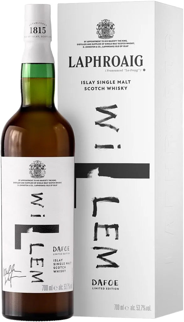 Laphroaig Willem Dafoe 14 Year Old Single Malt Whiskey 700ml-0