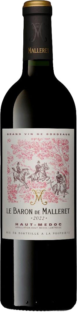 Le Baron de Malleret Haut-Medoc 2022 750ml-0