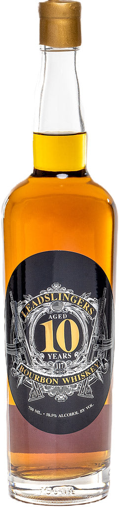 Leadslingers Bourbon Whiskey 10 Year Old 117 Proof 750ml-0
