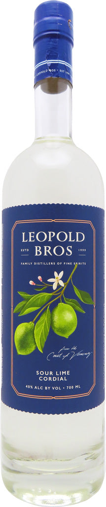 Leopold Bros Sour Lime Cordial 700ml