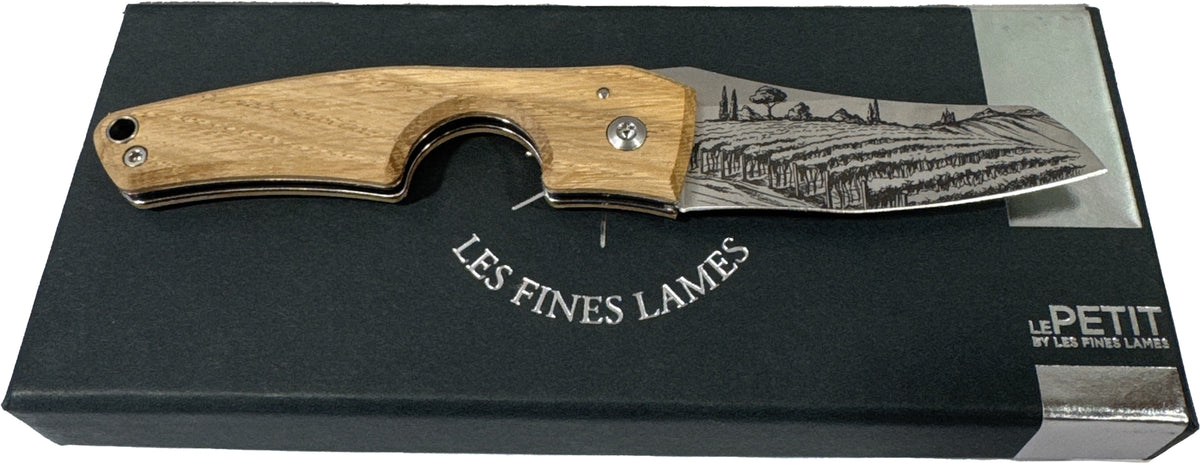 Les Fines Lames Cigar Knife Art Cognac Barrel-0