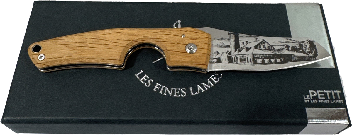 Les Fines Lames Cigar Knife Bourbon Barrel-0